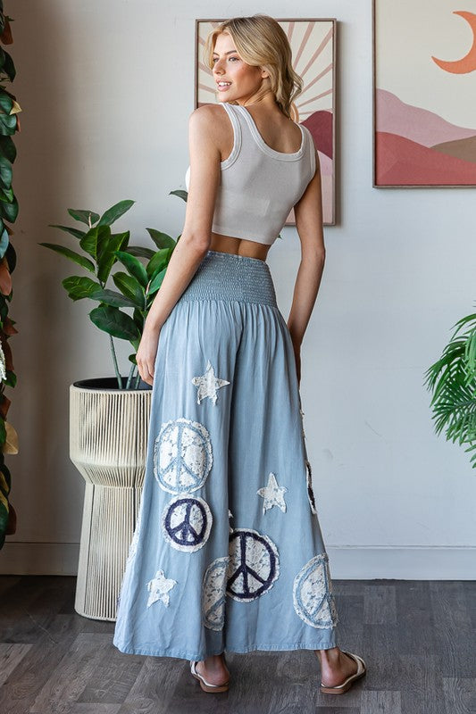 
                  
                    Load image into Gallery viewer, Poetically Peace Pants
                  
                