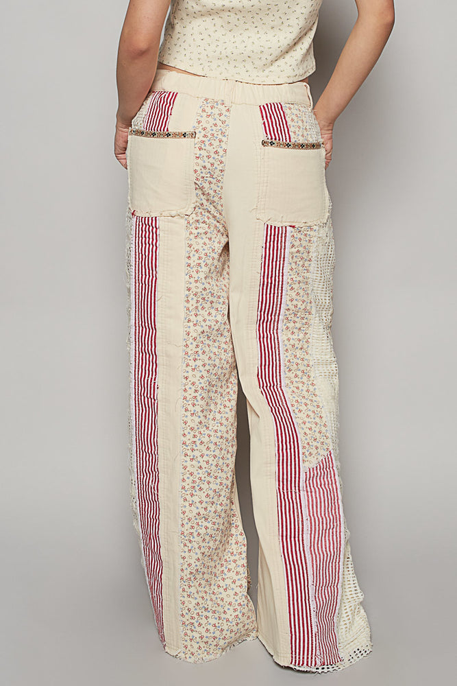 
                  
                    Load image into Gallery viewer, Leda Patchwork Pants
                  
                