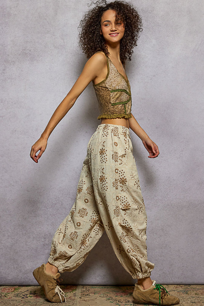 
                  
                    Load image into Gallery viewer, Lani Embroidered Pants
                  
                