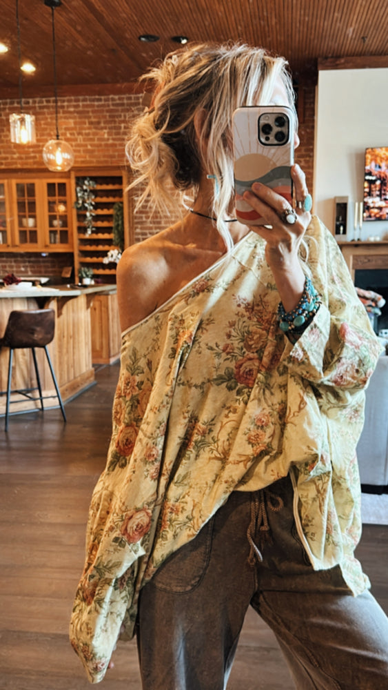 
                  
                    Load image into Gallery viewer, Be Free Top - Garden Mist Top *Preorder 11/27
                  
                