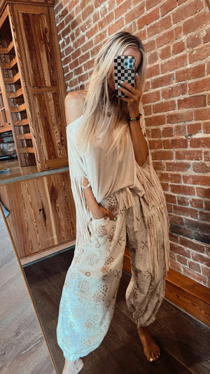 
                  
                    Load image into Gallery viewer, Lani Embroidered Pants
                  
                