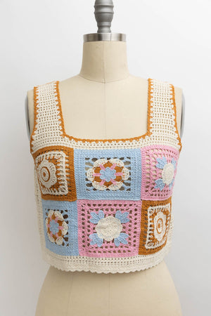 
                  
                    Load image into Gallery viewer, Crochet Top (Pink)
                  
                