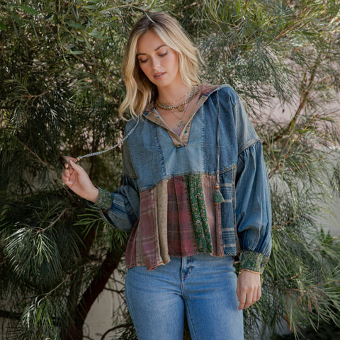 Friendship Patchwork Pullover