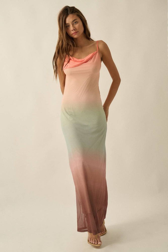 Look Into The Sun Maxi Dress