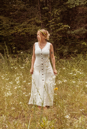 
                  
                    Load image into Gallery viewer, Kennedy Maxi Dress (organic cotton)
                  
                