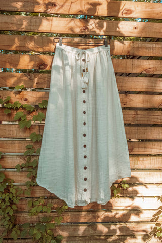 Bamboo Cotton Maxi Skirt *Preorder