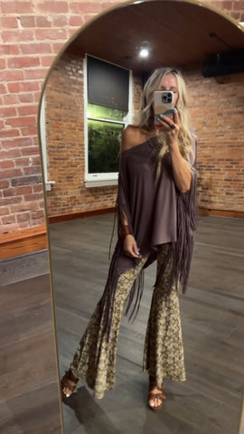Showstopper Fringe Top