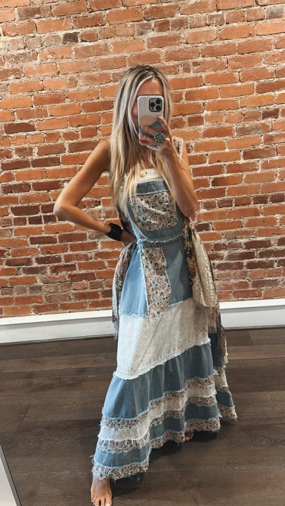 
                  
                    Load image into Gallery viewer, Sweetheart Overall Dress
                  
                