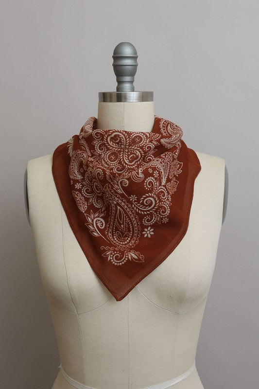 
                  
                    Load image into Gallery viewer, Sterling Bandana (Brown)
                  
                