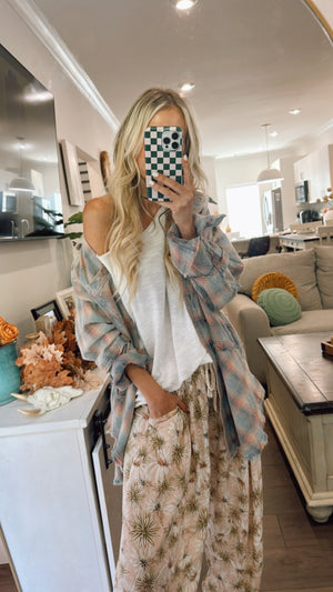 
                  
                    Load image into Gallery viewer, Adison Button Down Flannel
                  
                