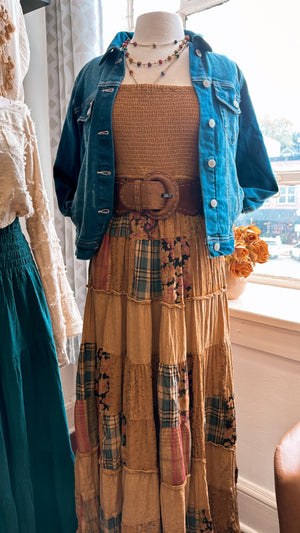 Patchwork Maxi Dress Flippie Hippie Patchwork Maxi Dress Flippie Hippie