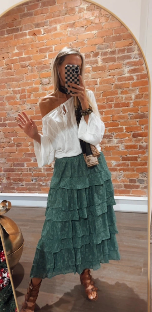 
                  
                    Load image into Gallery viewer, Tis The Season Maxi Skirt
                  
                