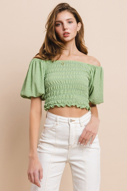 
                  
                    Load image into Gallery viewer, Lilly Off Shoulder Top
                  
                