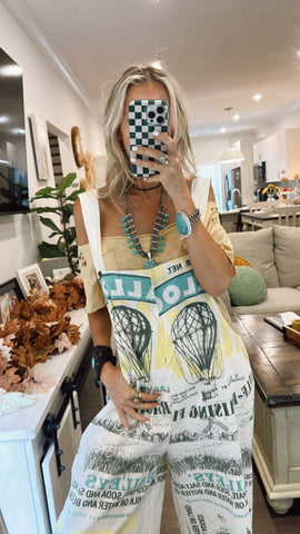 Vintage Market Overalls