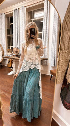 So Dreamy Crochet Top