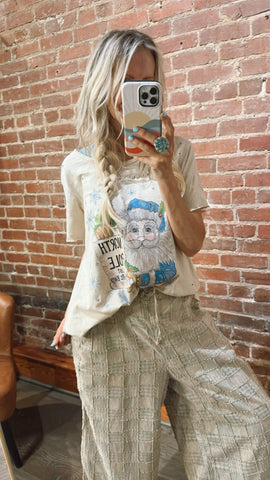 Whimsical Santa Tee