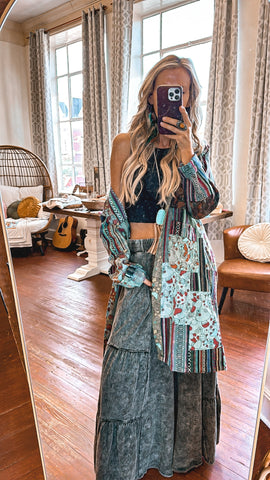 Magic Mushrooms Patchwork Jacket