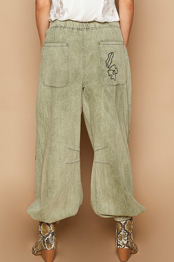 
                  
                    Load image into Gallery viewer, Sweet On You Embroidered Pants
                  
                