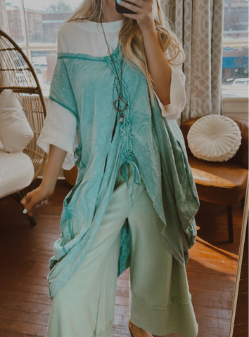 Cocoon Sleeveless Top