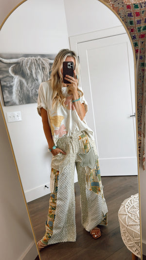 
                  
                    Load image into Gallery viewer, Patches Butterfly Tee
                  
                