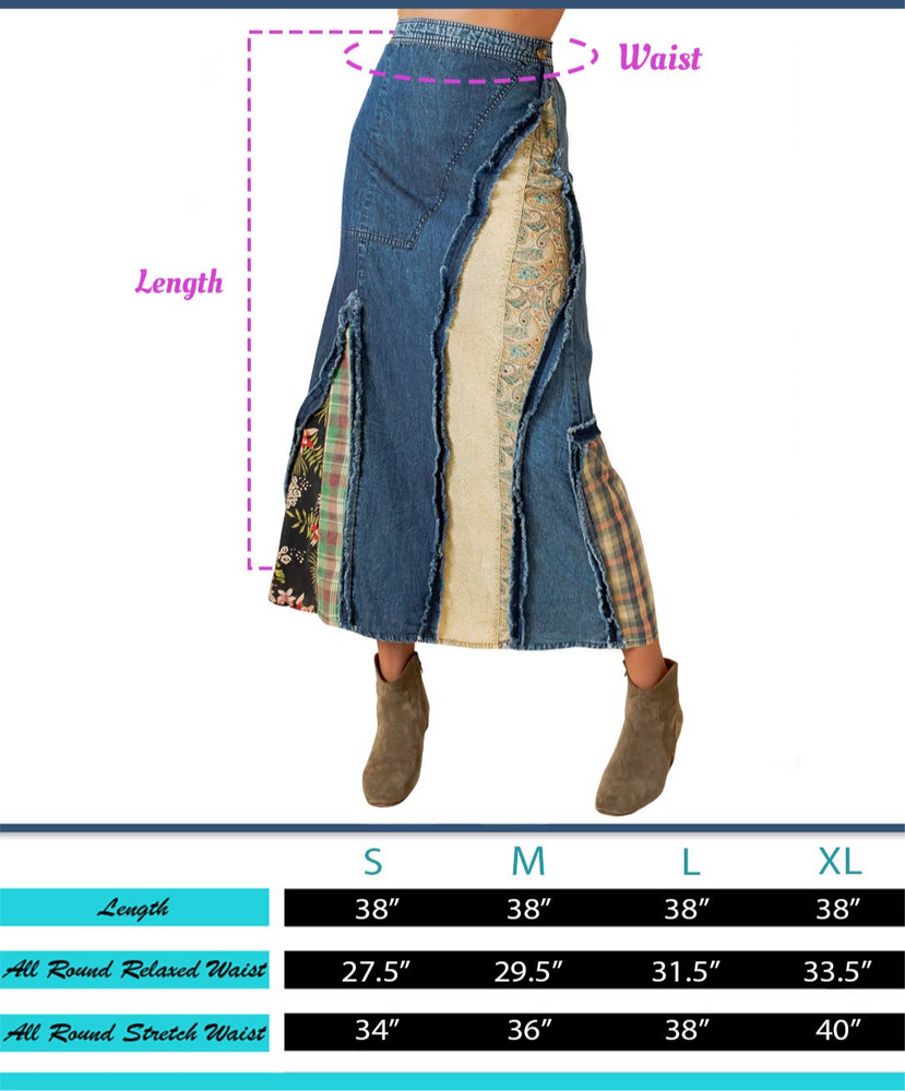 
                  
                    Load image into Gallery viewer, A Twist of Vintage Skirt
                  
                