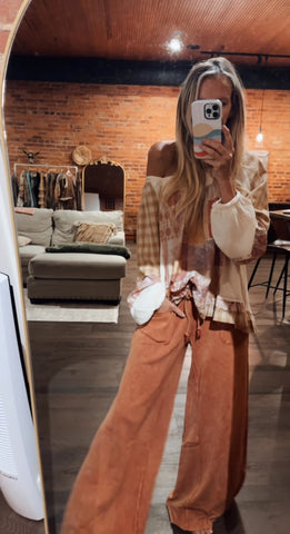 Relaxing Wide Leg Pant