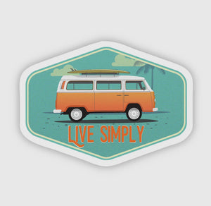 
                  
                    Load image into Gallery viewer, Live Simply Sticker
                  
                