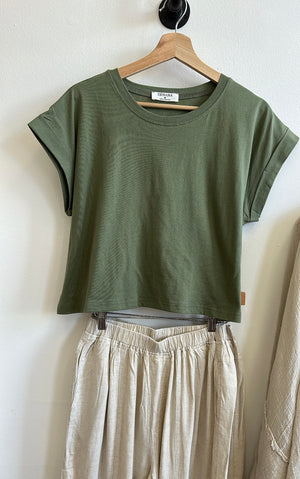 
                  
                    Load image into Gallery viewer, Rizzo Tee (olive)
                  
                