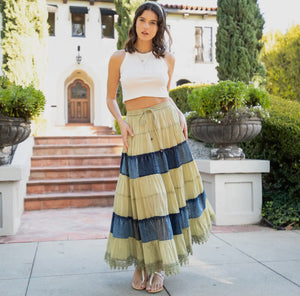 
                  
                    Load image into Gallery viewer, Beautiful Bohemian Maxi Skirt
                  
                