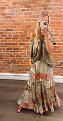 Vintage Vibes Moss Pants