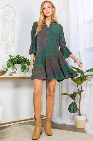 
                  
                    Load image into Gallery viewer, Going Green Tunic (Dress)
                  
                