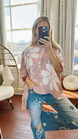 Mazy Flower Tee