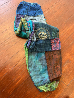 
                  
                    Load image into Gallery viewer, Keep It Casual Patchwork Pants
                  
                