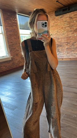Leopard Good For The Soul Overalls