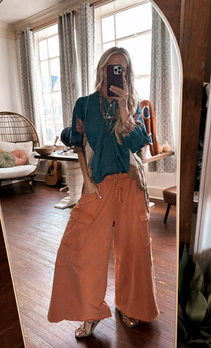 
                  
                    Load image into Gallery viewer, Autumn Leaves Patchwork Top
                  
                