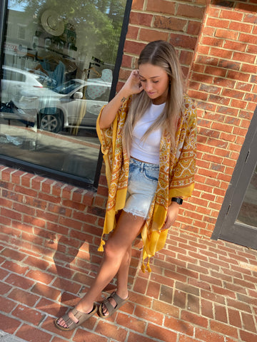 Moroccan Tapestry Kimono