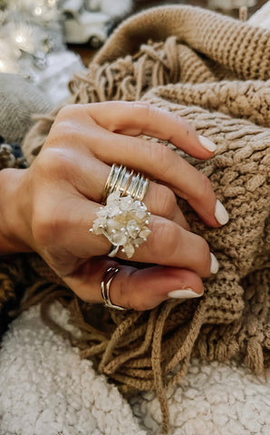 Mixed Metal Cuff Ring