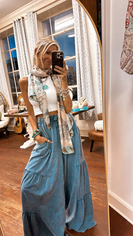 Earth and Sky Bohemian Scarf