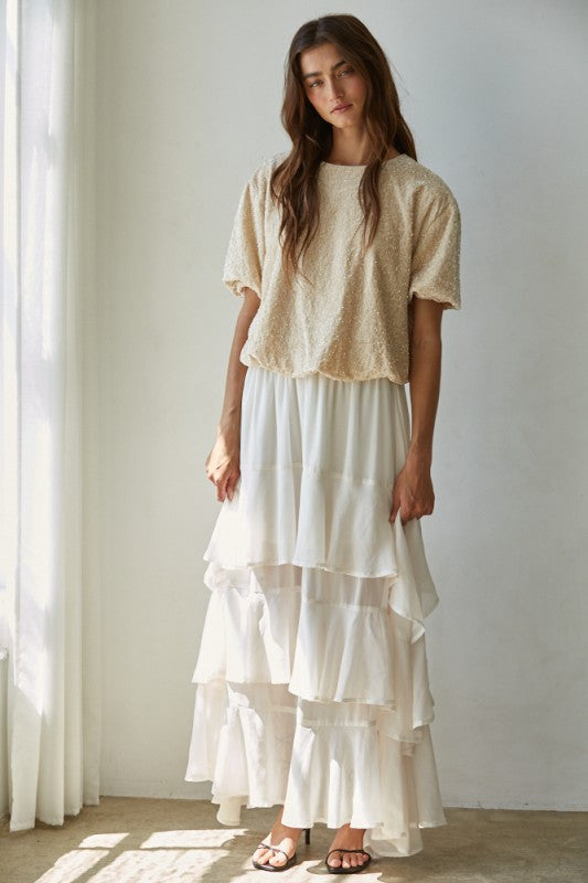 
                  
                    Load image into Gallery viewer, Rory Tiered Skirt
                  
                