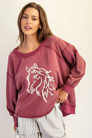
                  
                    Load image into Gallery viewer, Rodeo Love Pullover
                  
                