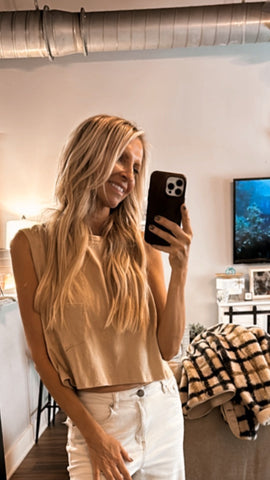 Leah Sleeveless Top