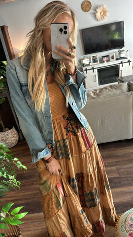 Rustic Bohemian Dress