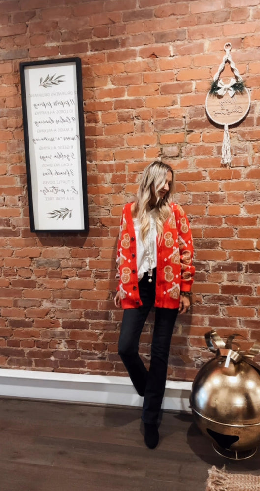 
                  
                    Load image into Gallery viewer, Feeling Festive Cardigan
                  
                