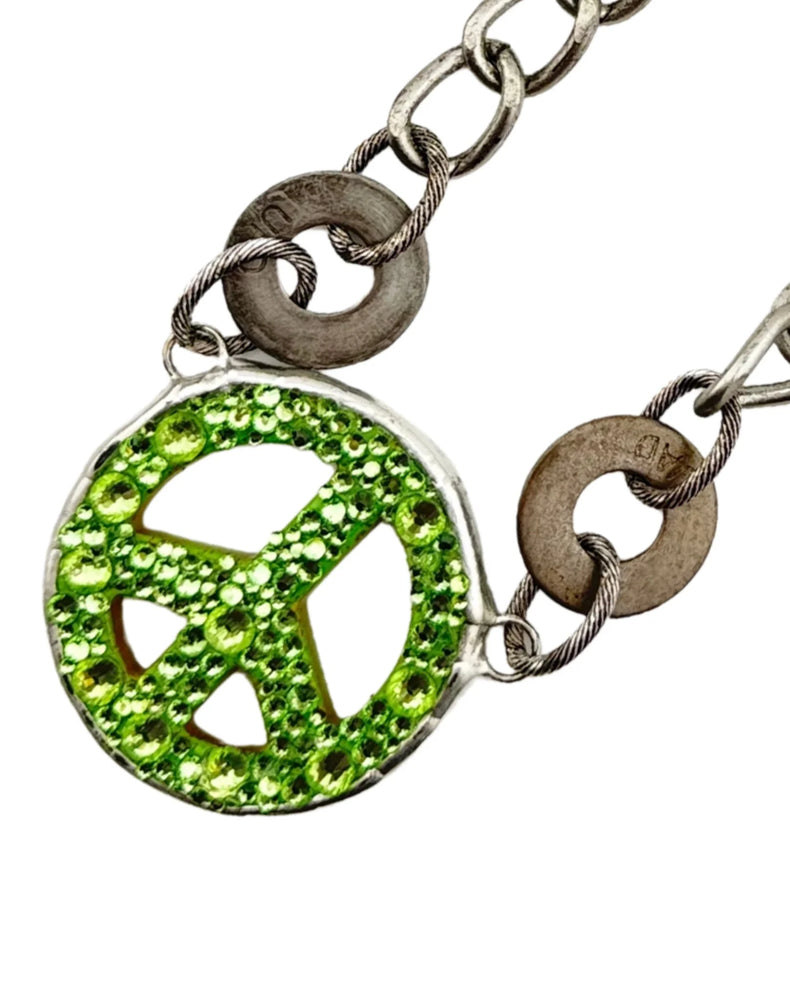 
                  
                    Load image into Gallery viewer, Brooklyn Peace Necklace
                  
                