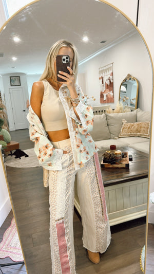 
                  
                    Load image into Gallery viewer, Leda Patchwork Pants
                  
                