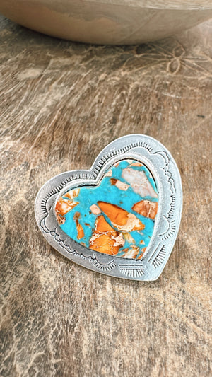 
                  
                    Load image into Gallery viewer, A Piece Of My Heart Ring
                  
                