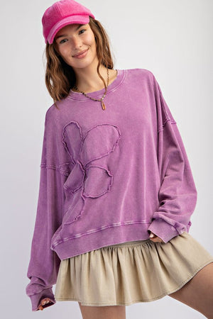 
                  
                    Load image into Gallery viewer, Folklore Daisy Pullover (Orchid)
                  
                