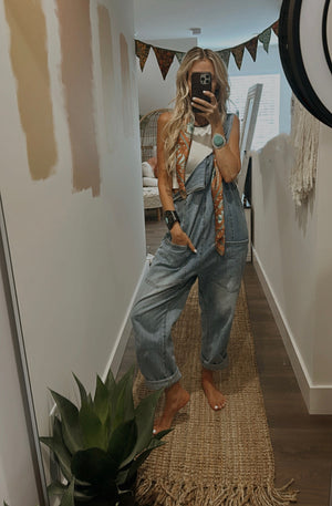 
                  
                    Load image into Gallery viewer, Free Rein Denim Overalls
                  
                