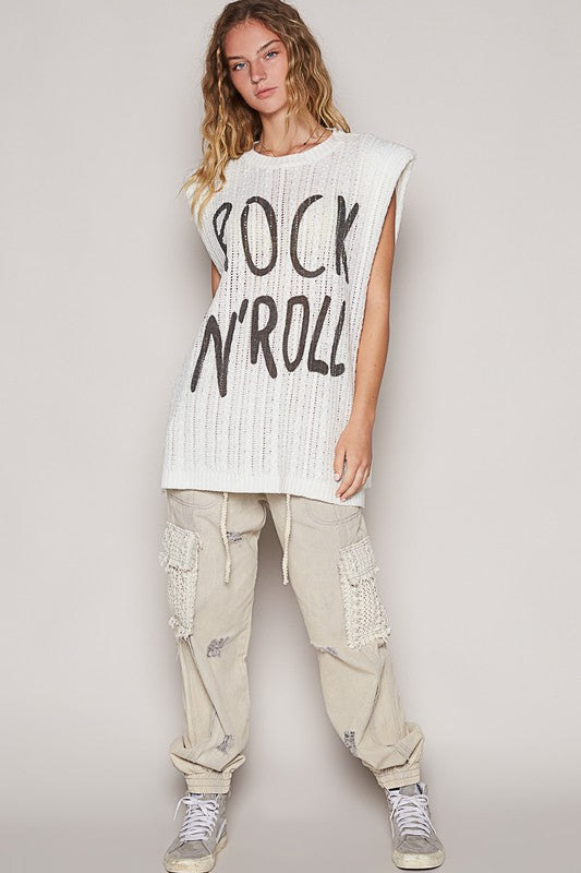 
                  
                    Load image into Gallery viewer, Rock n Roll Sleeveless Top *Preorder
                  
                