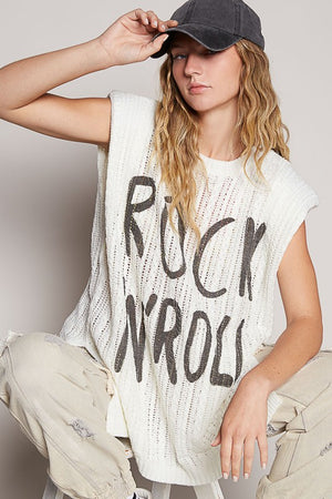 
                  
                    Load image into Gallery viewer, Rock n Roll Sleeveless Top *Preorder
                  
                